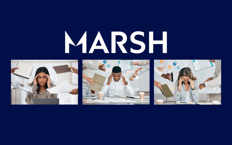 5 de cada 10 empresas en Latinoamérica aún no cuentan con acciones para gestionar el burnout: Marsh