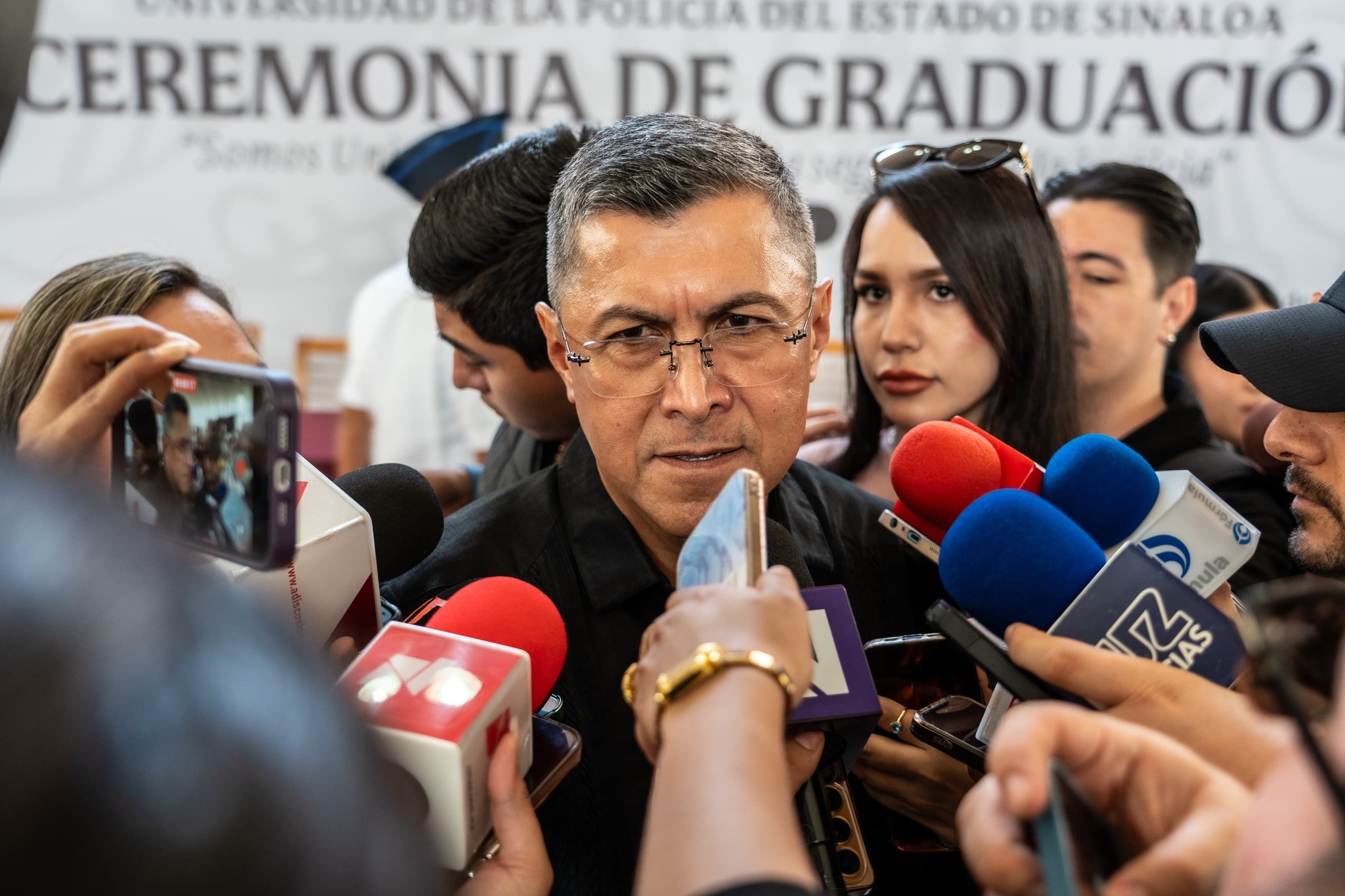 Confianza en las autoridades, pide el Secretario de Seguridad Óscar Rentería Schazarino