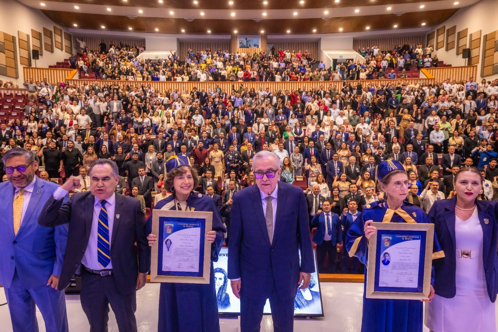 Otorga la Universidad Autónoma de Sinaloa el Doctorado Honoris Causa a las científicas Annie Pardo Cemo y Rosaura Ruiz Gutiérrez