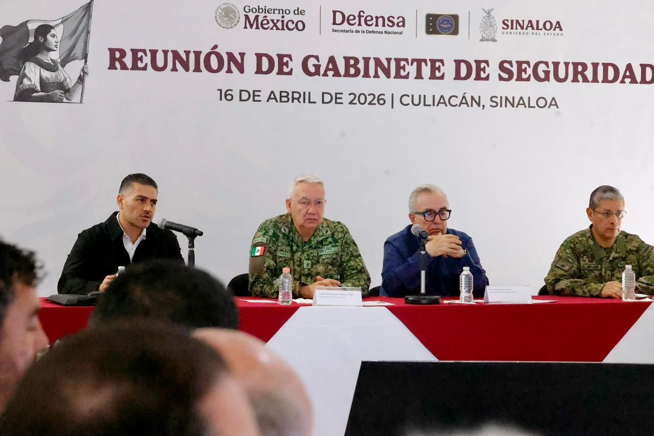 En Sinaloa continuará el apoyo del Gabinete de Seguridad nacional: Rocha