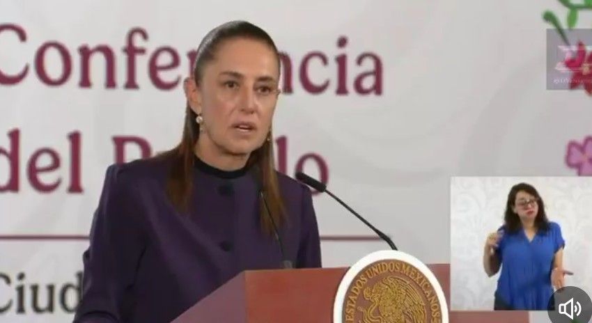 Ningún riesgo de que Morena sea declarada organización terrorista, descarta Claudia Sheinbaum