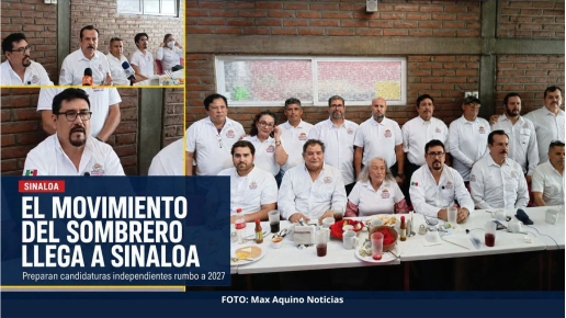 El movimiento del sombrero llega a Sinaloa