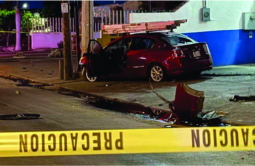 Asesinan a balazos a conductor en la avenida Gabriel Leyva, en Mazatlán