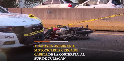 Un motociclista fue asesinado a balazos cerca de la caseta de La Costerita