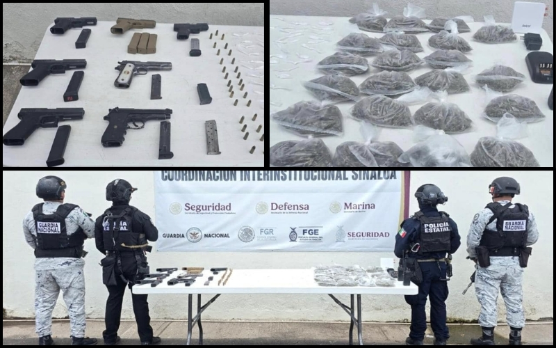 Sigue el penal de Aguaruto lleno de objetos prohibidos armas, cartuchos drogas.
