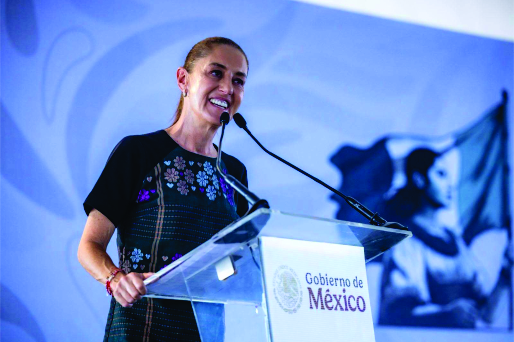 La gobernadora Graciela Domínguez, «tiene todo el Apoyo del Gobierno de la República»: Sheinbaum